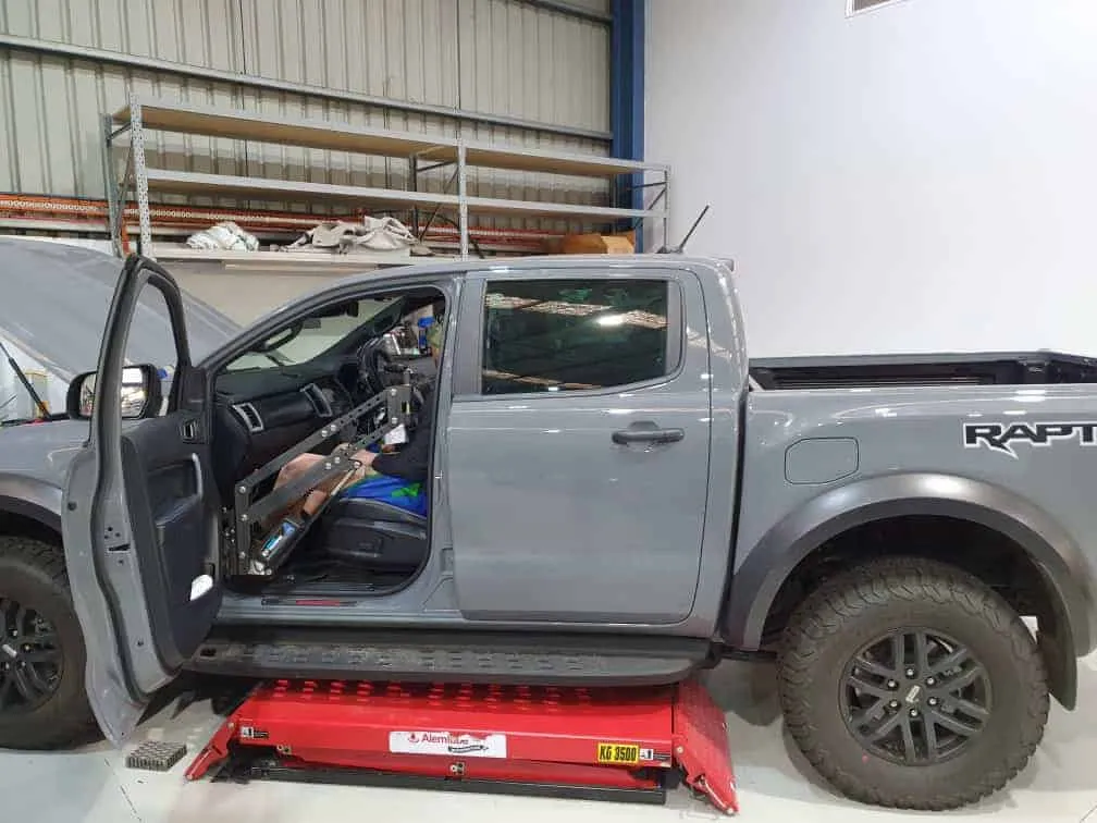 2020 Ford Ranger Raptor Mobility Modification