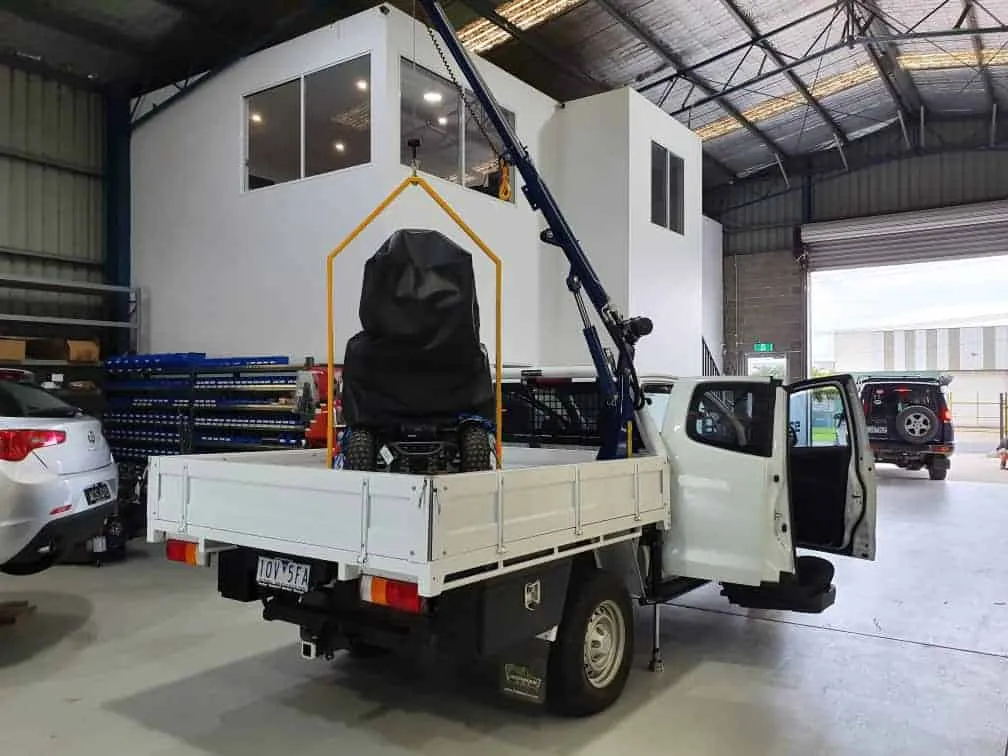 2019 Isuzu Dmax Mobility Modification