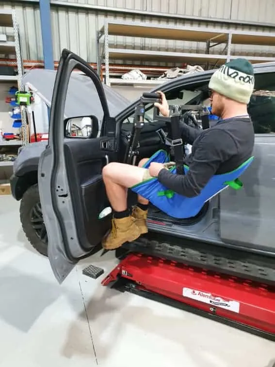 2020 Ford Ranger Raptor Mobility Modification