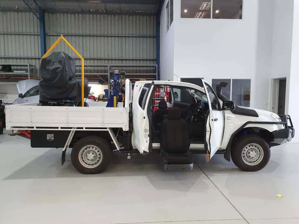2019 Isuzu Dmax Mobility Modification